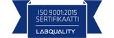 Terveystalolla on Labquality Qualificationin ISO 9001 -laatusertifikaatti - Klikkaa saadaksesi lisätietoa